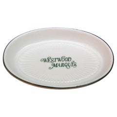 Vintage Porcelain Ashtray from the Westwood Marquis Hotel 1980s