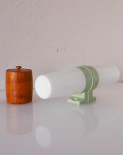 Vintage Porcelain Bathroom Light by Sigvard Bernadotte for IFÖ circa 1960s