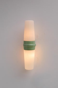 Vintage Porcelain Bathroom Light by Sigvard Bernadotte for IFÖ circa 1960s