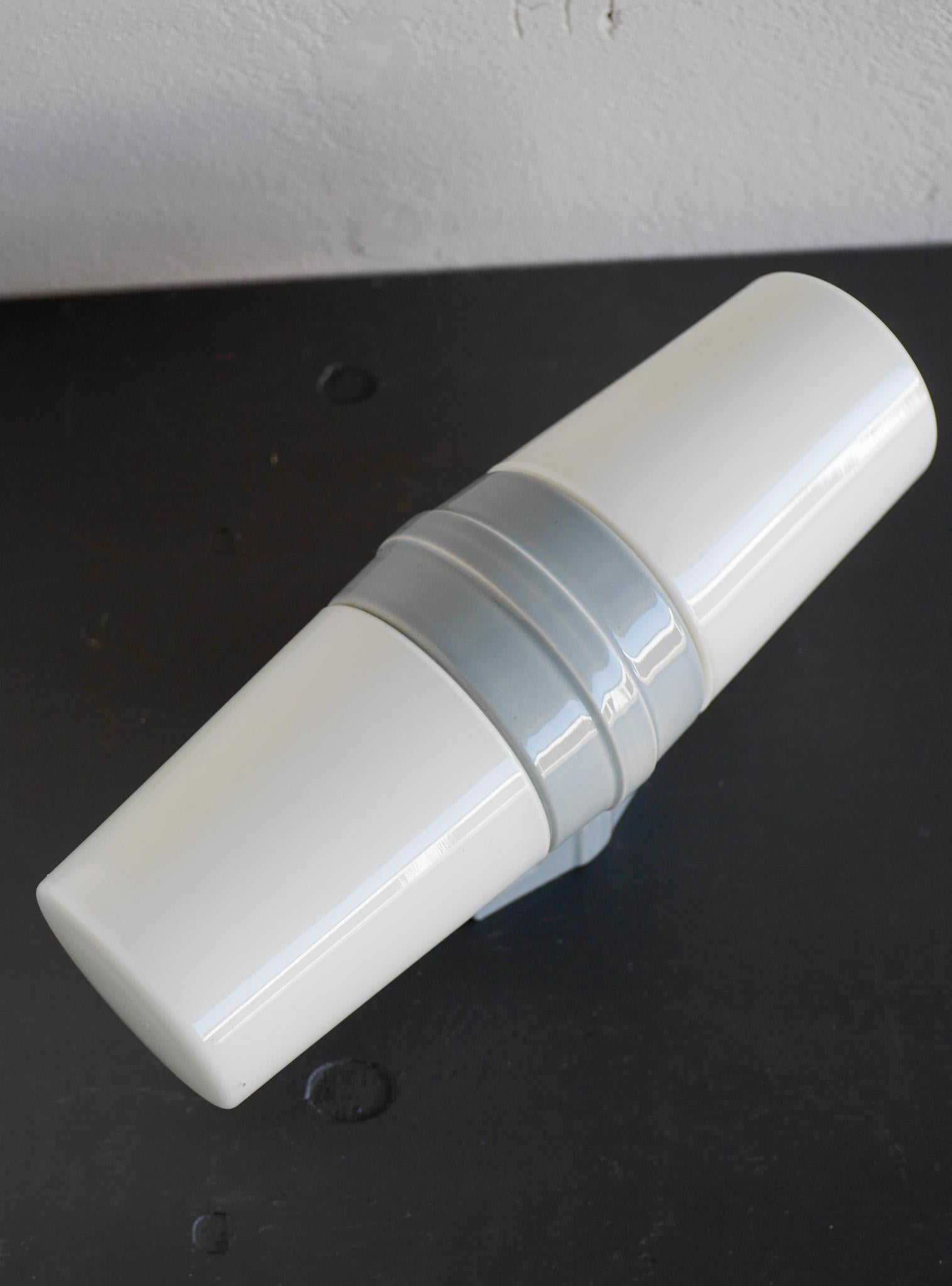 Swedish Vintage Porcelain Bathroom Light by Sigvard Bernadotte for IFÖ circa 1960s