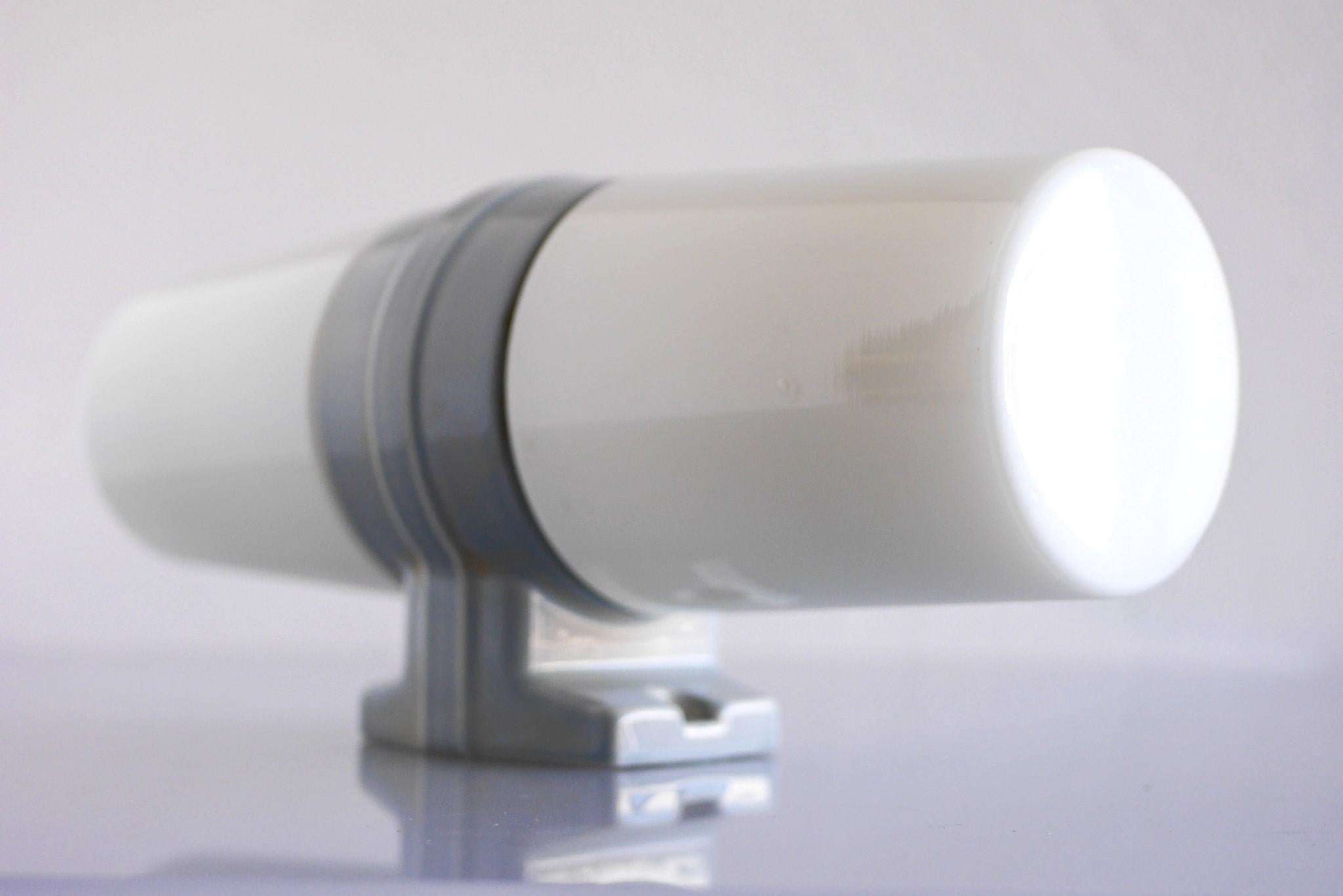 Mid-20th Century Vintage Porcelain Bathroom Light by Sigvard Bernadotte for IFÖ circa 1960s