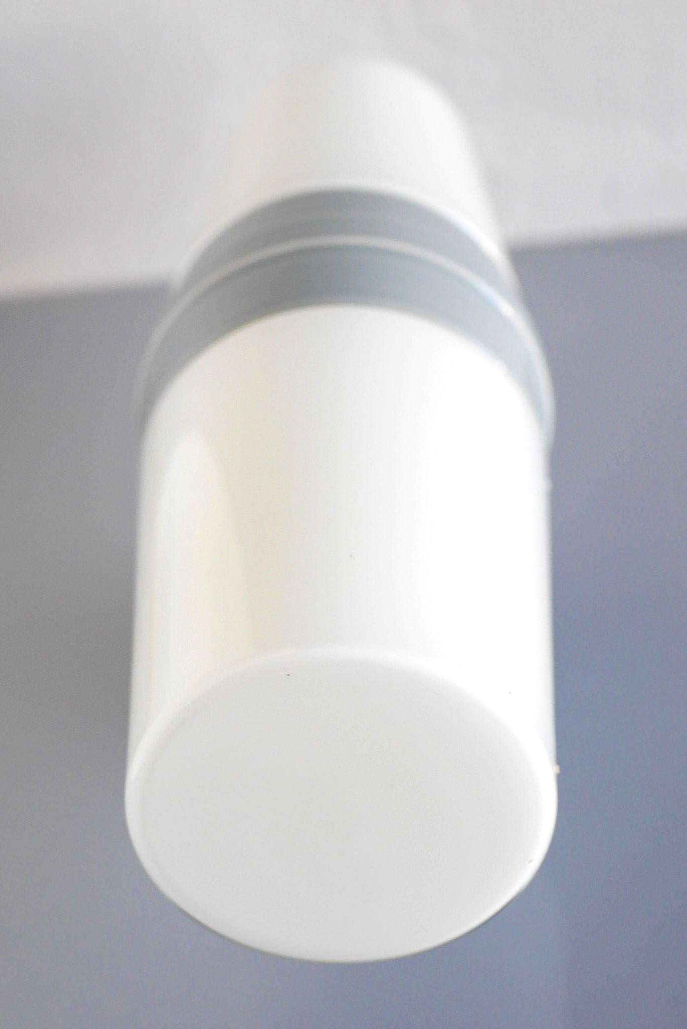 Vintage Porcelain Bathroom Light by Sigvard Bernadotte for IFÖ circa 1960s 2