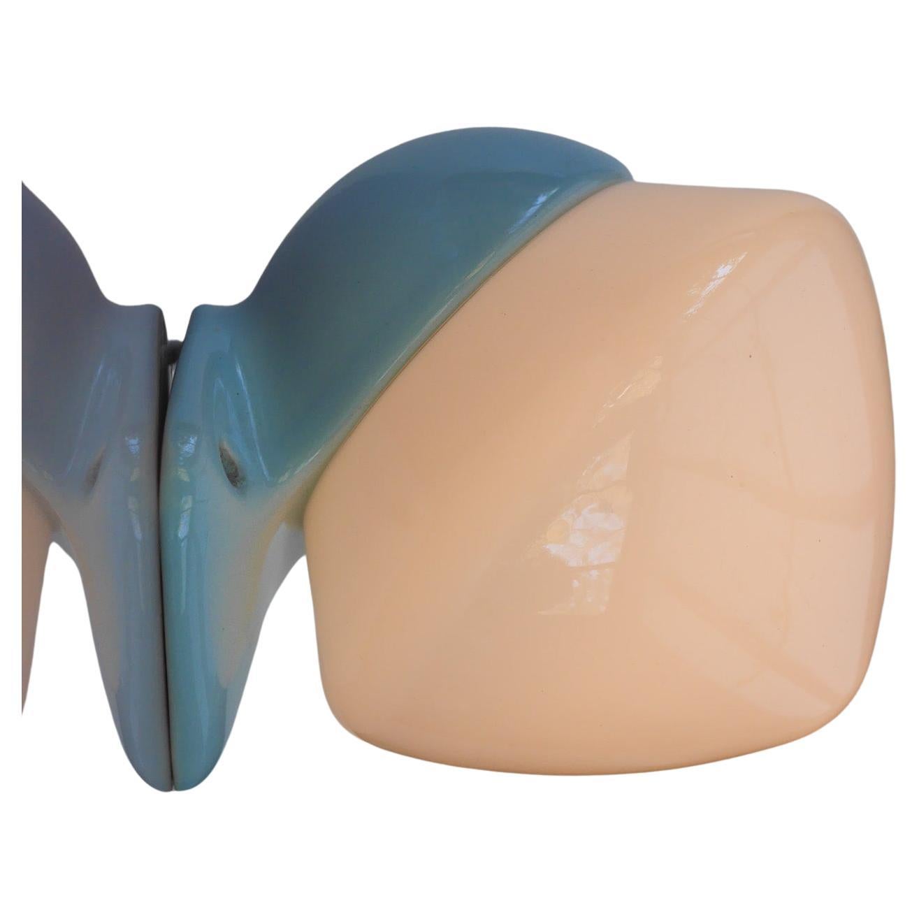 Suédois Lampe de salle de bains vintage en porcelaine par Sigvard Bernadotte pour IFÖ, Suède, vers les années 1960 en vente