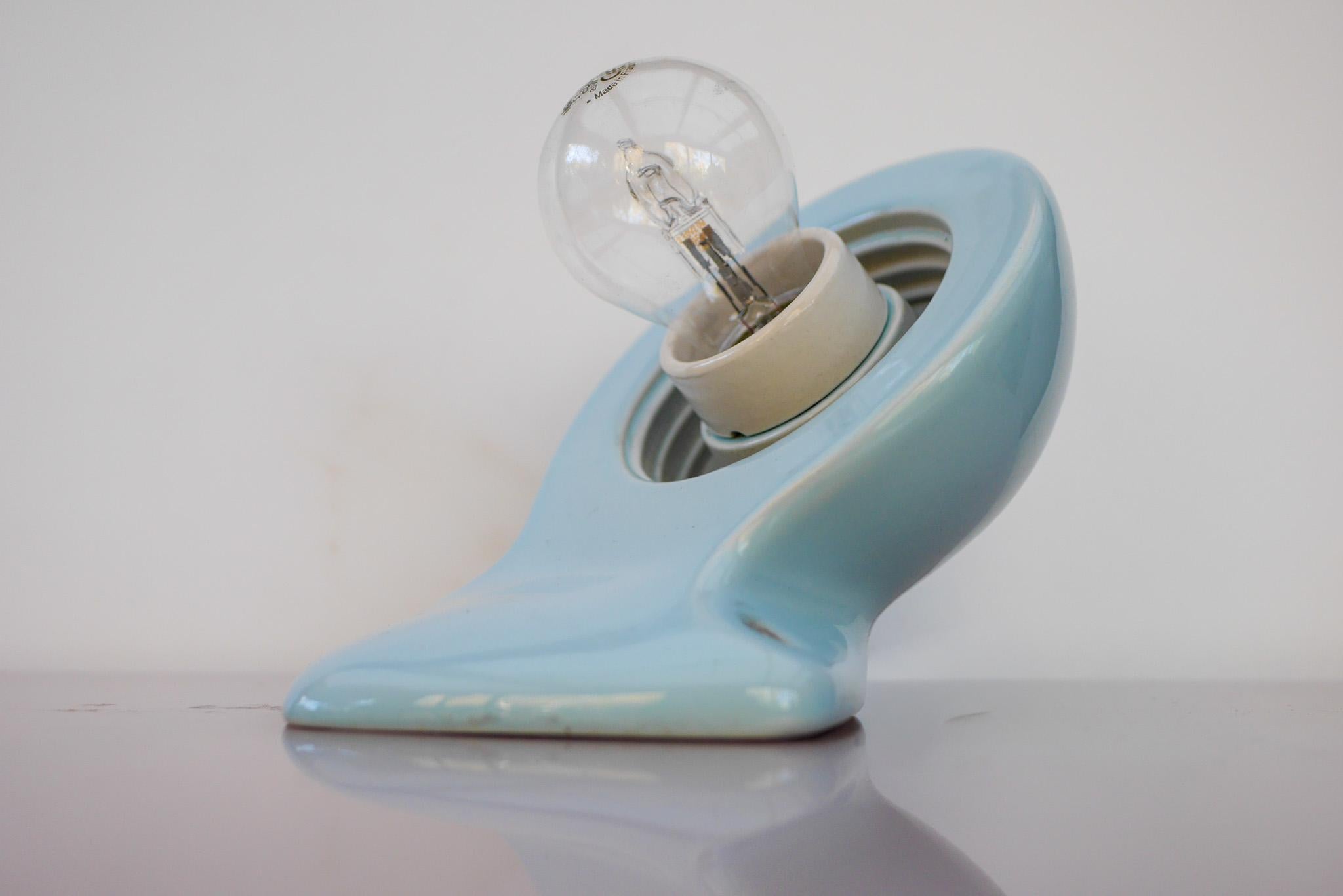 Porcelaine Lampe de salle de bains vintage en porcelaine par Sigvard Bernadotte pour IFÖ, Suède, vers les années 1960 en vente