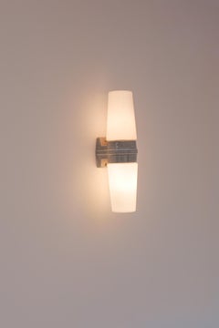 Vintage Porcelain Bathroom Sconce by Sigvard Bernadotte for IFÖ circa 1960s