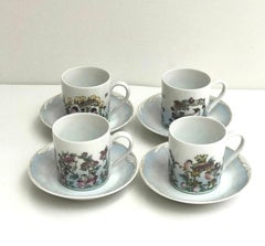 Vintage Porcelain Coffee Set Hutschenreuther, Germany