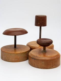 Set di 5 lucidatori per piatti in porcellana vintage