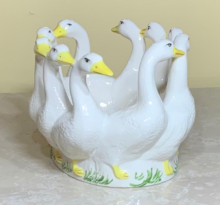 Vintage Porcelain Ducks Candy Dish For Sale at 1stDibs porcelain