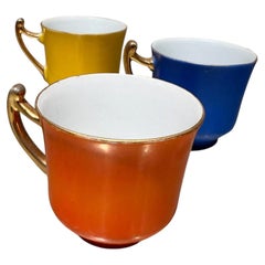 Vintage Porcelain Espresso/Demitasse Cup Chikaramachi Gold Castle Japan