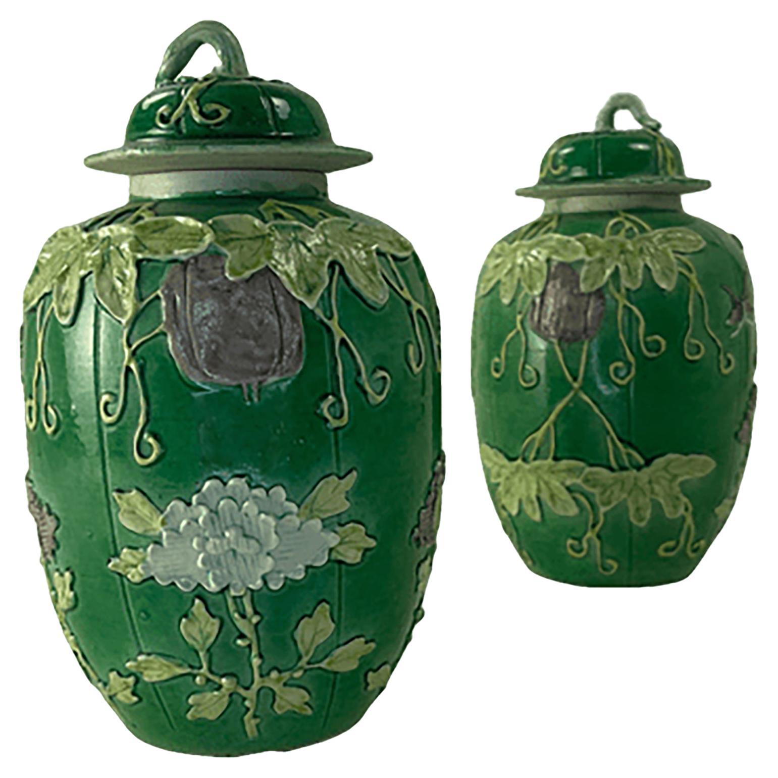 Jars à gingembre vintage en porcelaine en vente