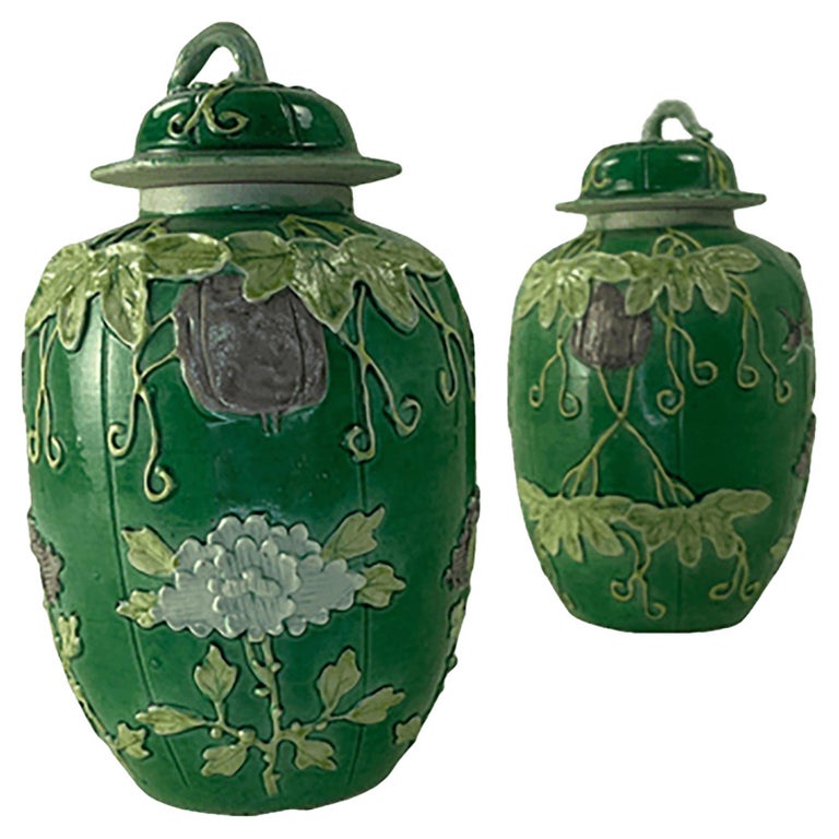 Vintage Porcelain Ginger Jars For Sale at 1stDibs