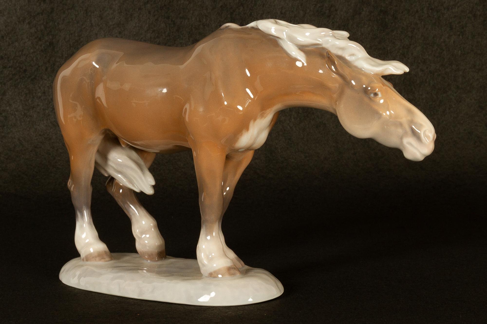 vintage porcelain horse figurines