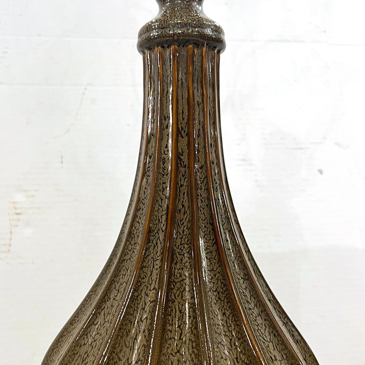 Lámpara de porcelana vintage Italiano en venta