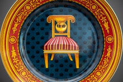 Vintage Porcelain Le Poltrone Plates by Gucci