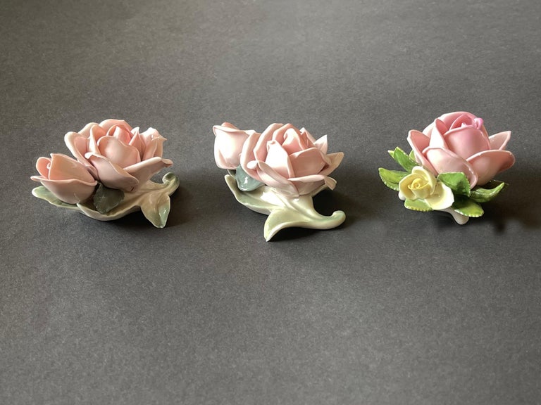 Vintage Porcelain Roses by Karl ENS Volkstedt and Kaiser
