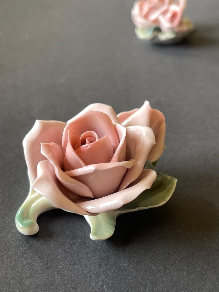 Porzellanrosen im Vintage-Stil von Karl ENS Volkstedt and Kaiser Porzellan, Deutschland bei 1stDibs Deutschland