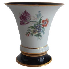 Vintage porcelain vase by Royal Dux, Czechoslovakia, 1960s.
