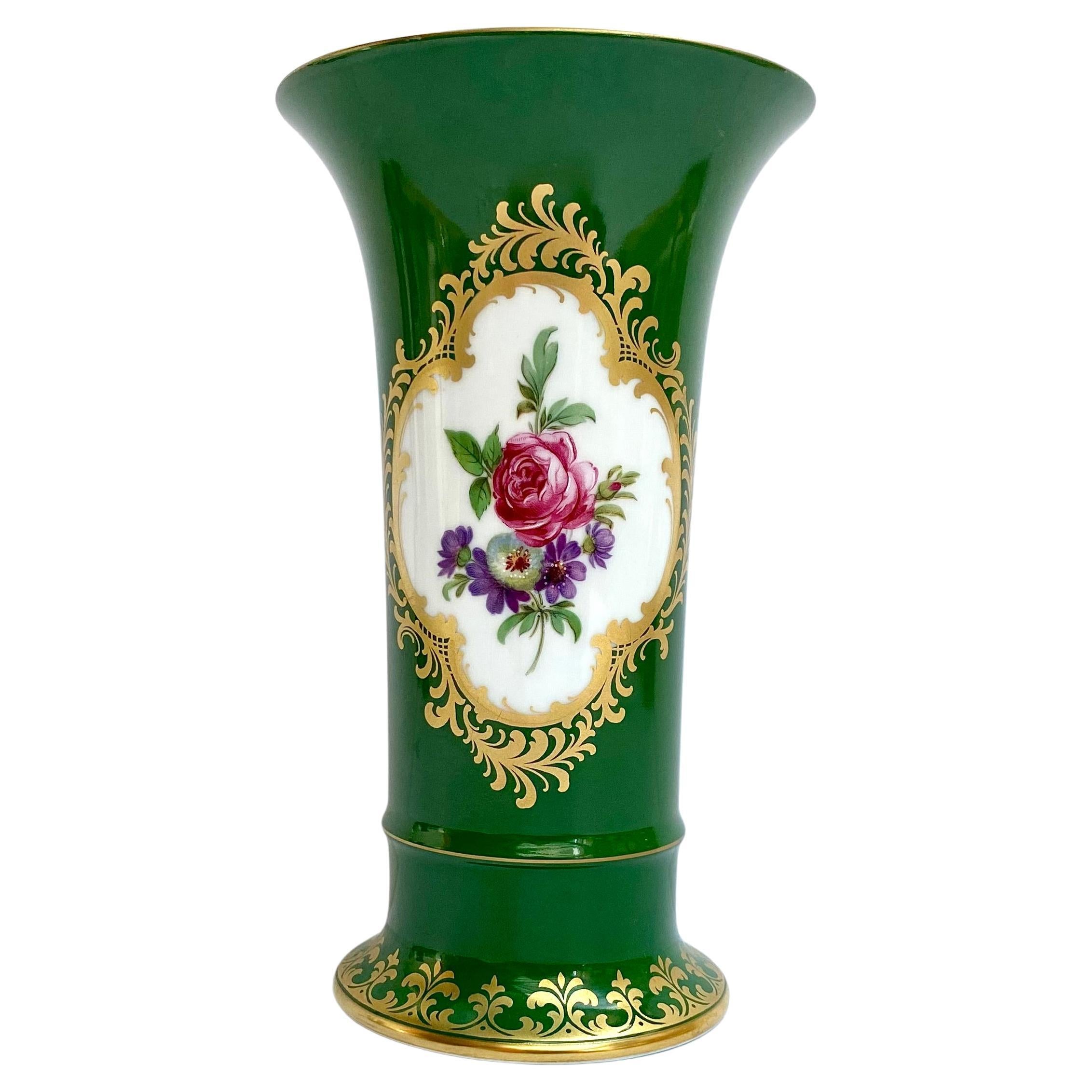 Vintage-Porzellanvase für Blumen, Deutsches Porzellan Kaiser, 1980er Jahre
