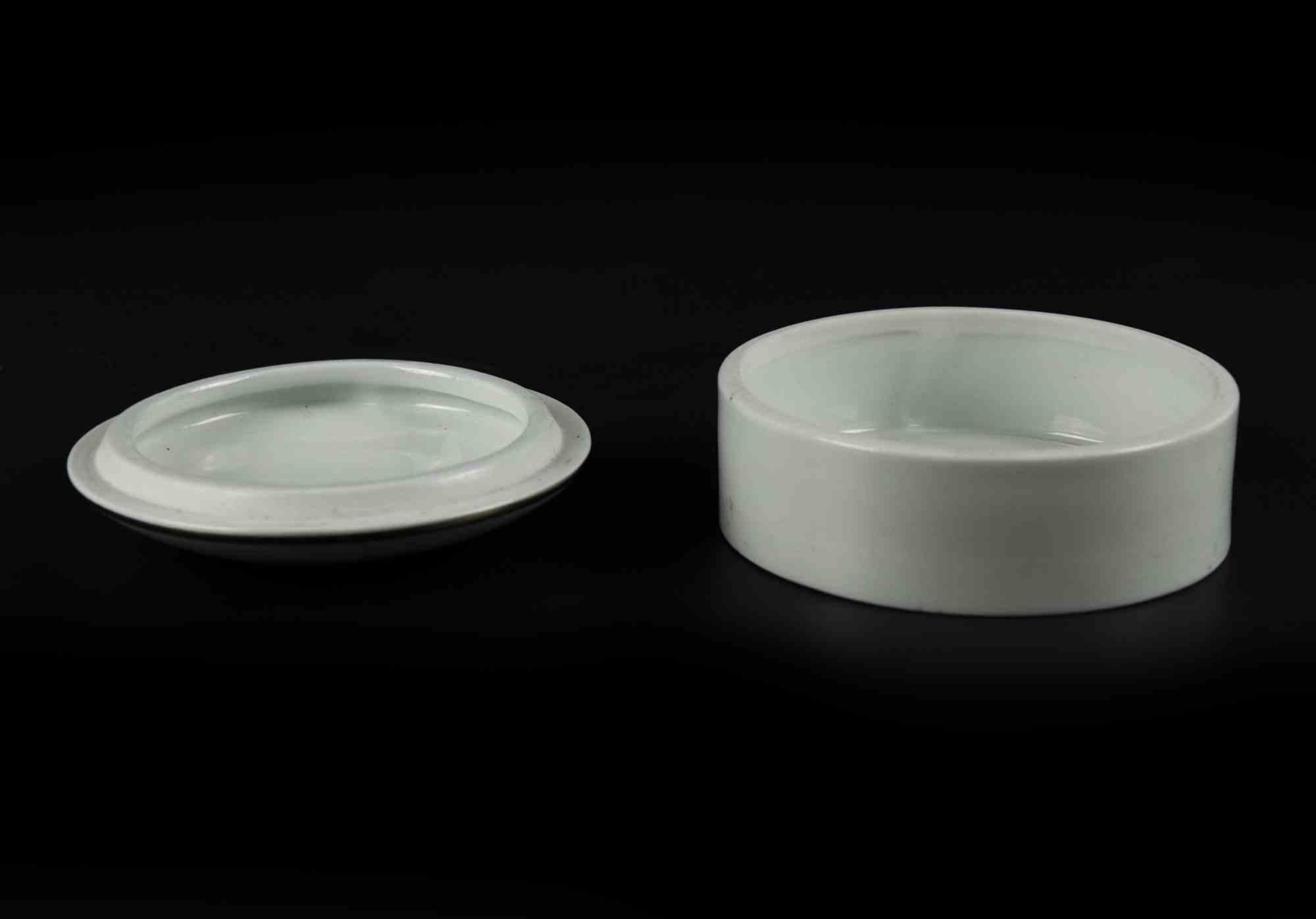 20ième siècle Étui à bijoux vintage en porcelaine, Italie, milieu du 20e siècle en vente