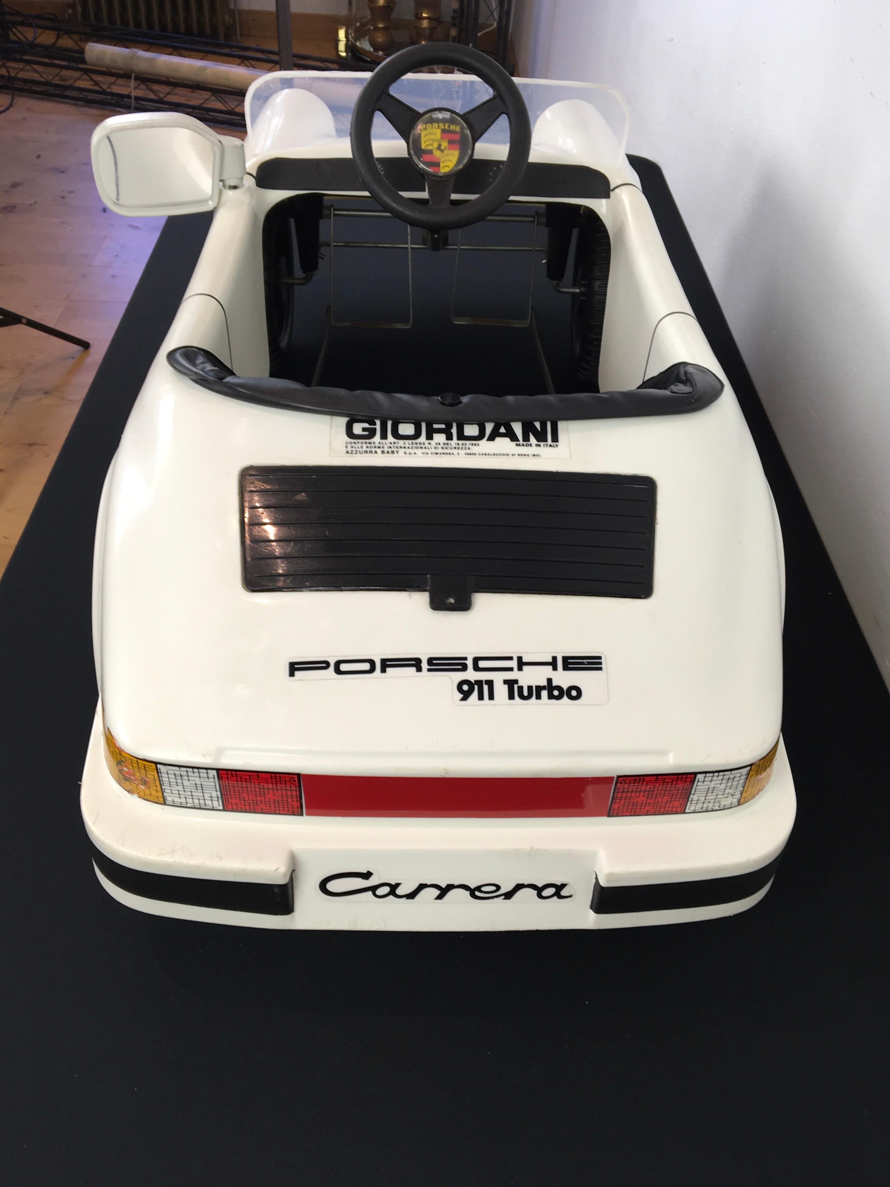 Porsche Carrera Pedal Car par Giordani - Vintage  en vente 4