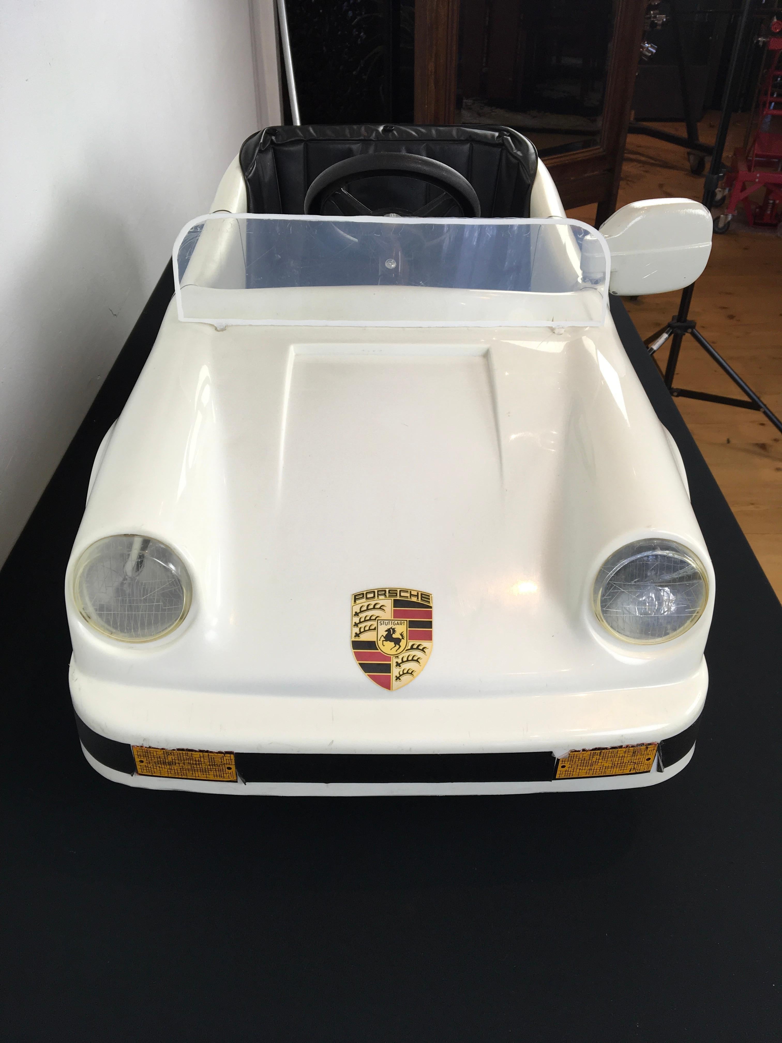 Plastique Porsche Carrera Pedal Car par Giordani - Vintage  en vente