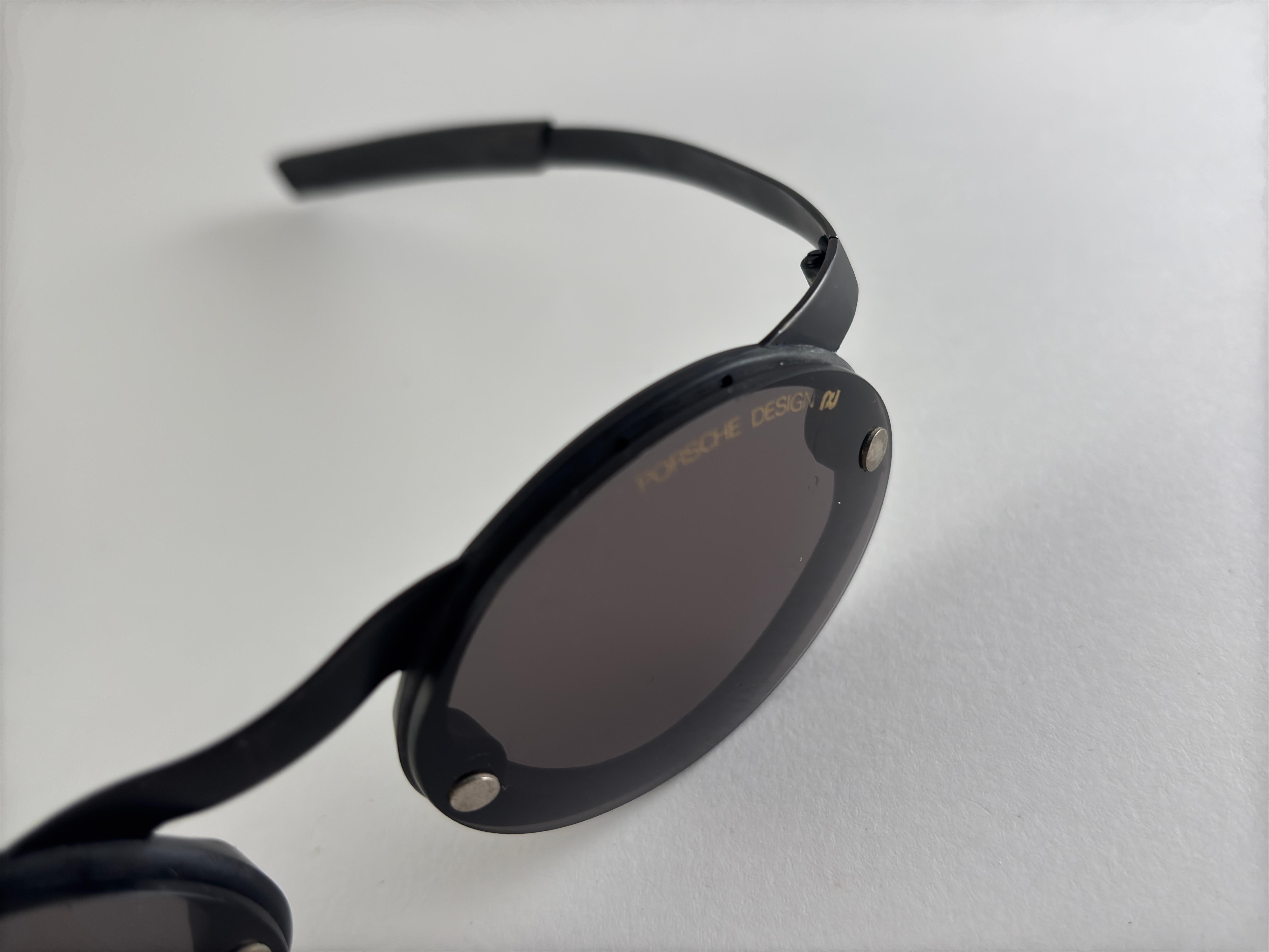 Vintage Porsche Design 5694 Schwarz Matt Magnetische Sonnenbrille Österreich im Zustand „Hervorragend“ im Angebot in Baleares, Baleares