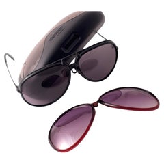 Vintage Porsche Design By Carrera 5632 Large 2 Fronts Sunglasses Austria