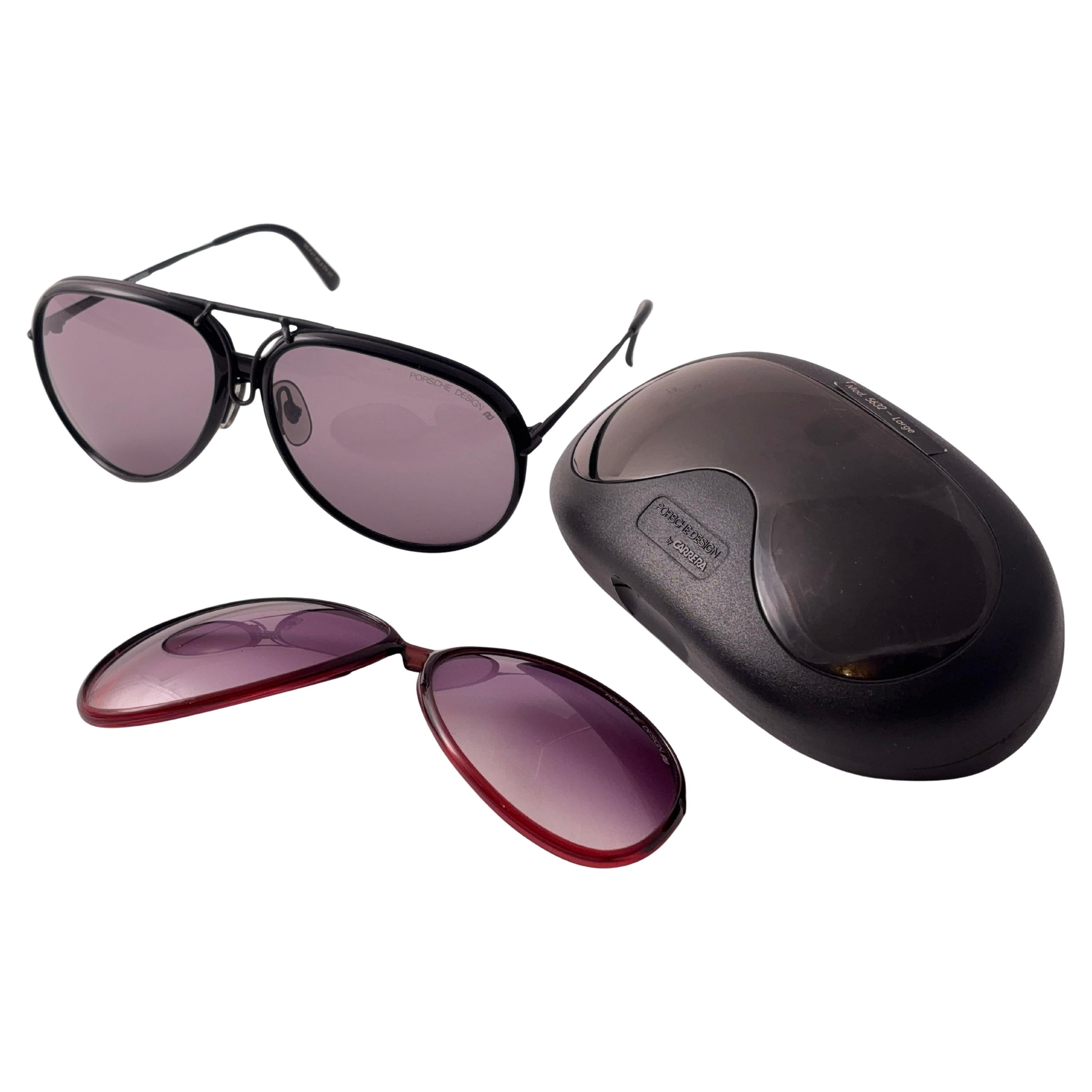 Lunettes de soleil vintage Porsche Design/One 5632 large 2 fronts Autriche