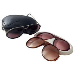Vintage Porsche Design By Carrera 5659 Large 3 Fronts Sunglasses Austria
