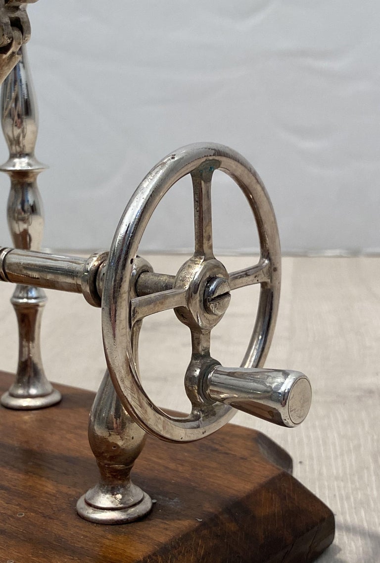 Vintage Port Decanting Cradle or Wine Bottle Pourer from England at