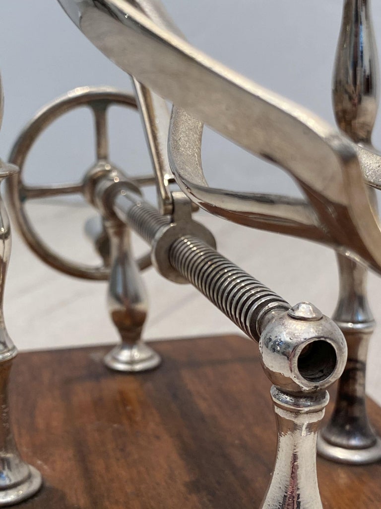 Vintage Port Decanting Cradle or Wine Bottle Pourer from England at