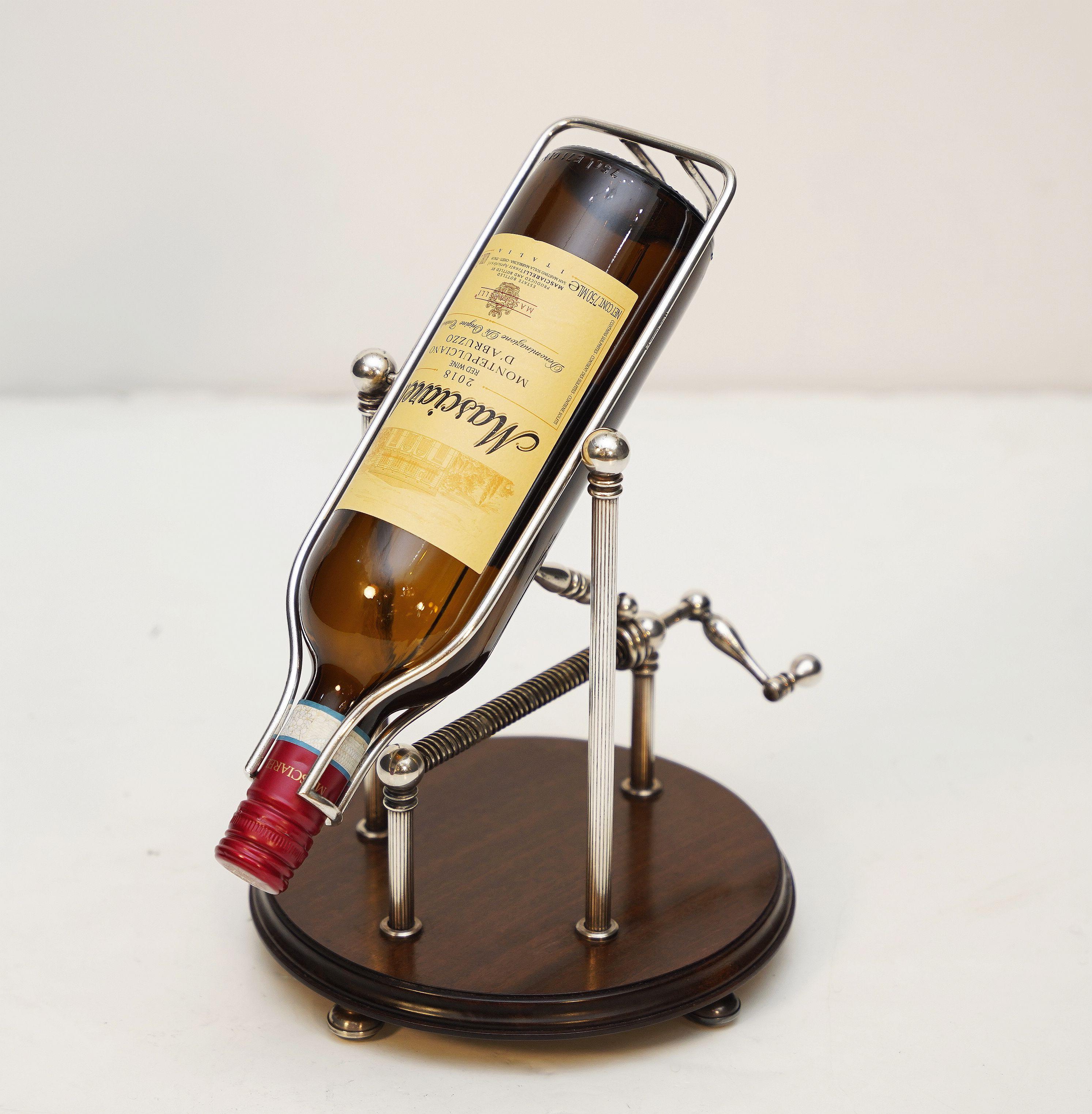 French Vintage Port Decanting Cradle or Wine Bottle Pourer from England