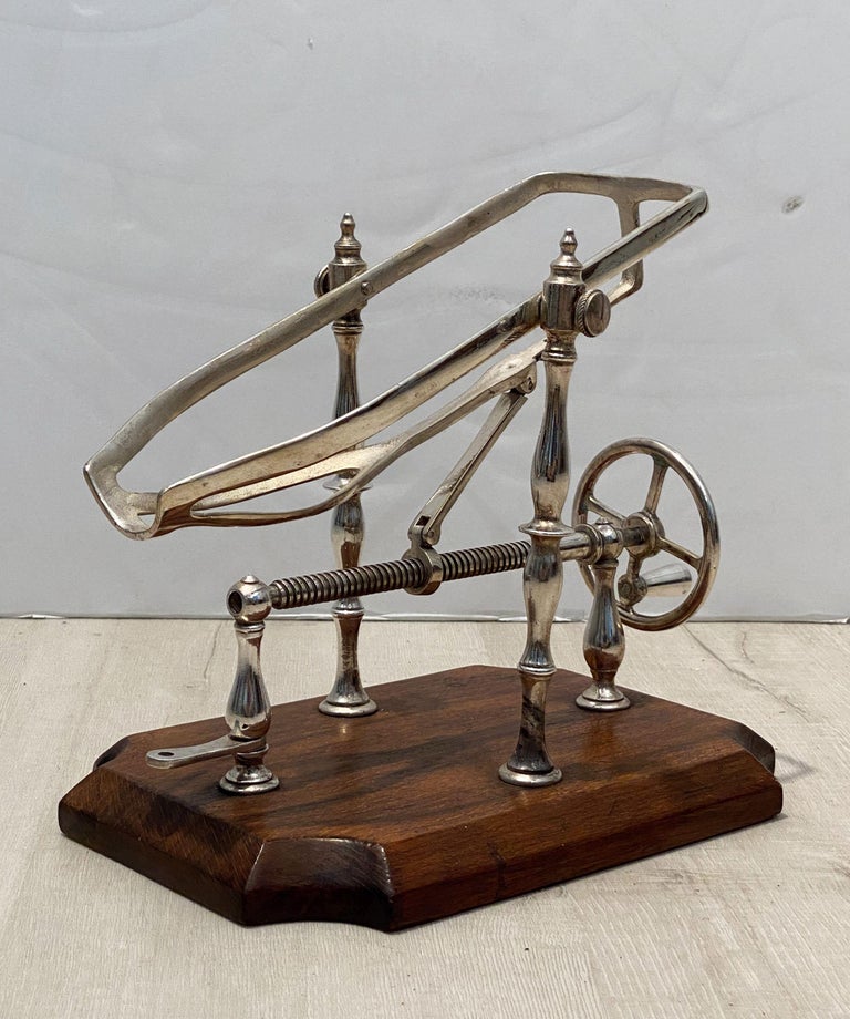 Vintage Port Decanting Cradle or Wine Bottle Pourer from England at 1stDibs
