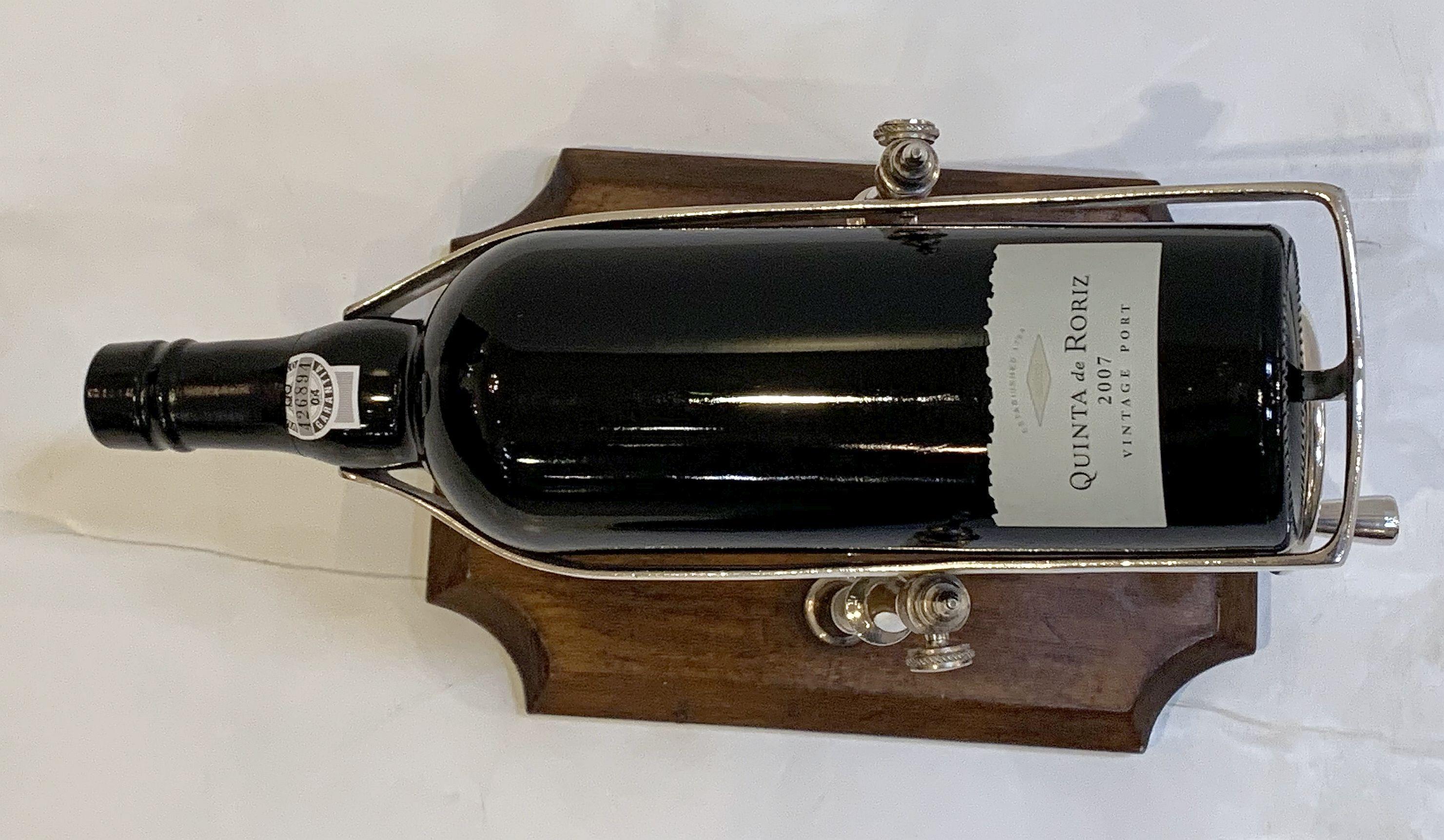 20th Century Vintage Port Decanting Cradle or Wine Bottle Pourer from England