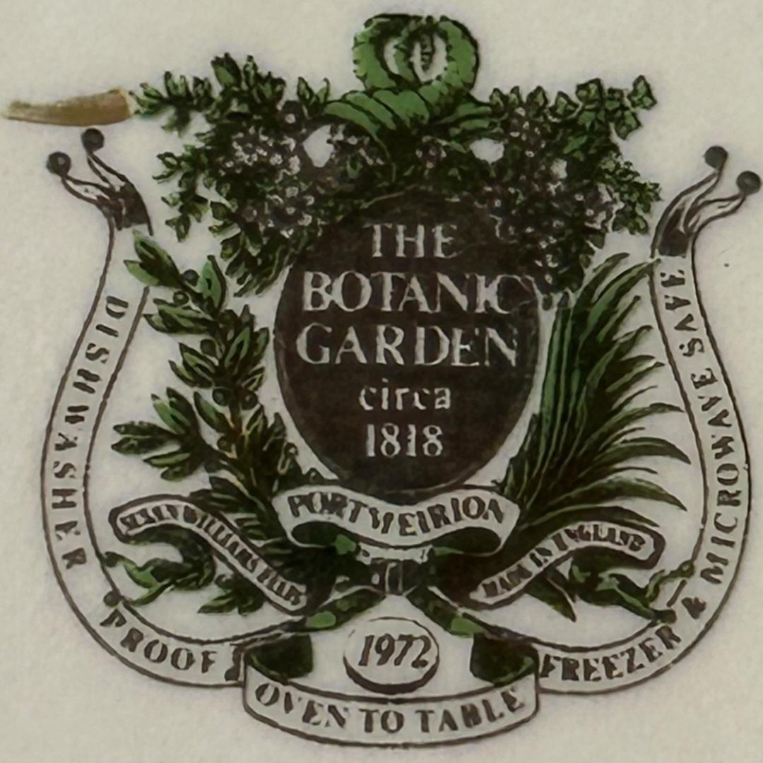 Vintage Portmeirion Botanical Garden “Peony” Porcelain Ginger Jar For Sale 5