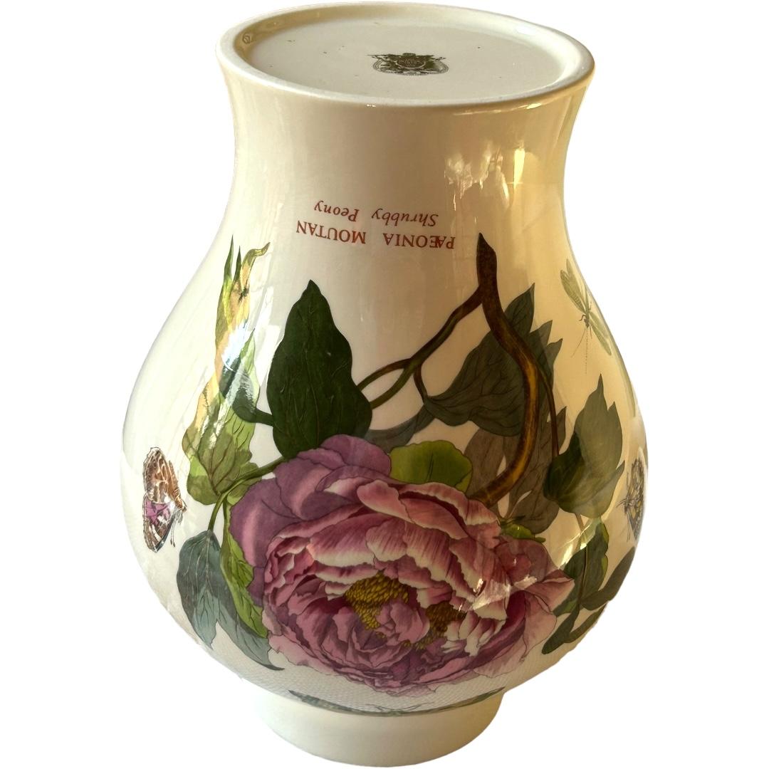 Vintage Portmeirion Botanical Garden “Peony” Porcelain Ginger Jar For Sale 4