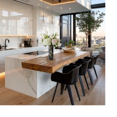 Vaso vintage in marmo Portoro di Angelo Mangiarotti per Skipper, anni '70