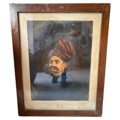 Retro Portrait of an Indian donor