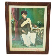 Vintage Portrait of an Indian donor