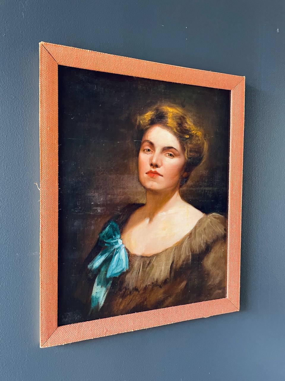 Pintura Vintage Retrato de mujer Otro en venta