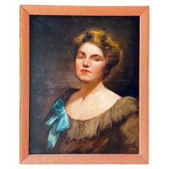 Vintage Portrait of Women Painting