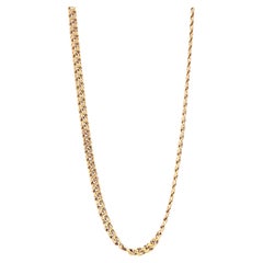 Vintage Portuguese 20 Karat Gold Chain