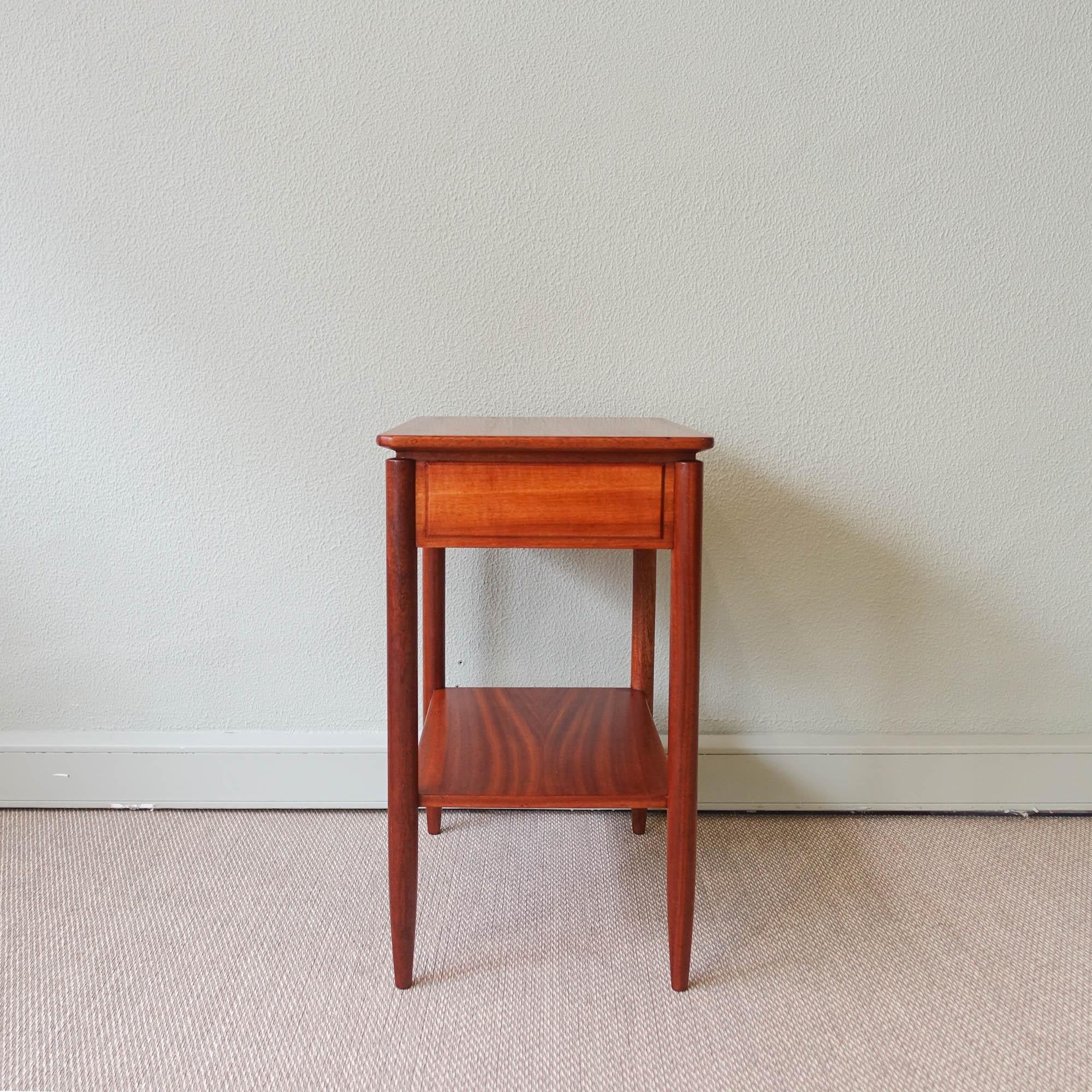 Vintage Portuguese Bedside Table by Móveis Olaio, 1960's In Good Condition In Lisboa, PT