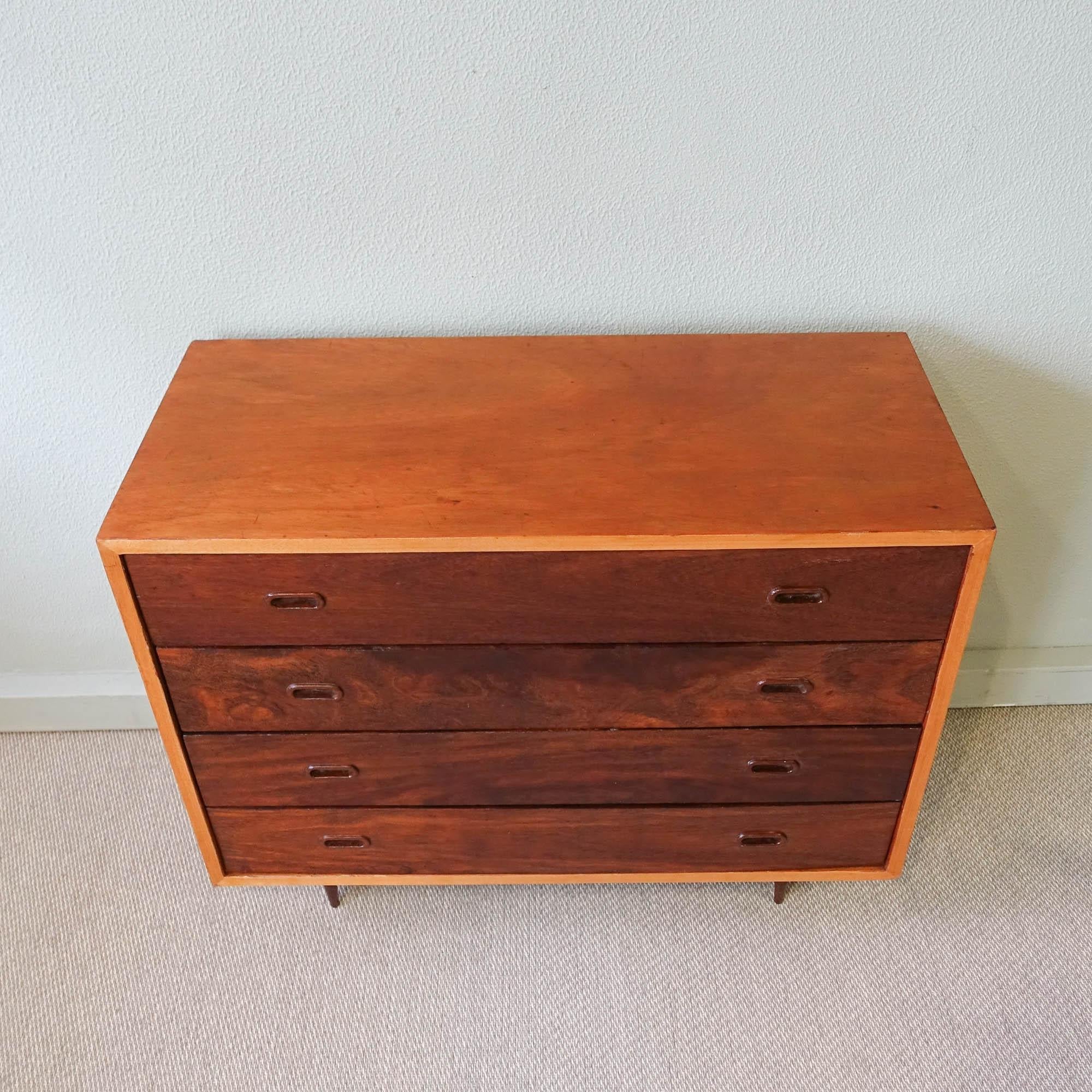 Vintage Portuguese Chest of Drawers, 1950's For Sale 2