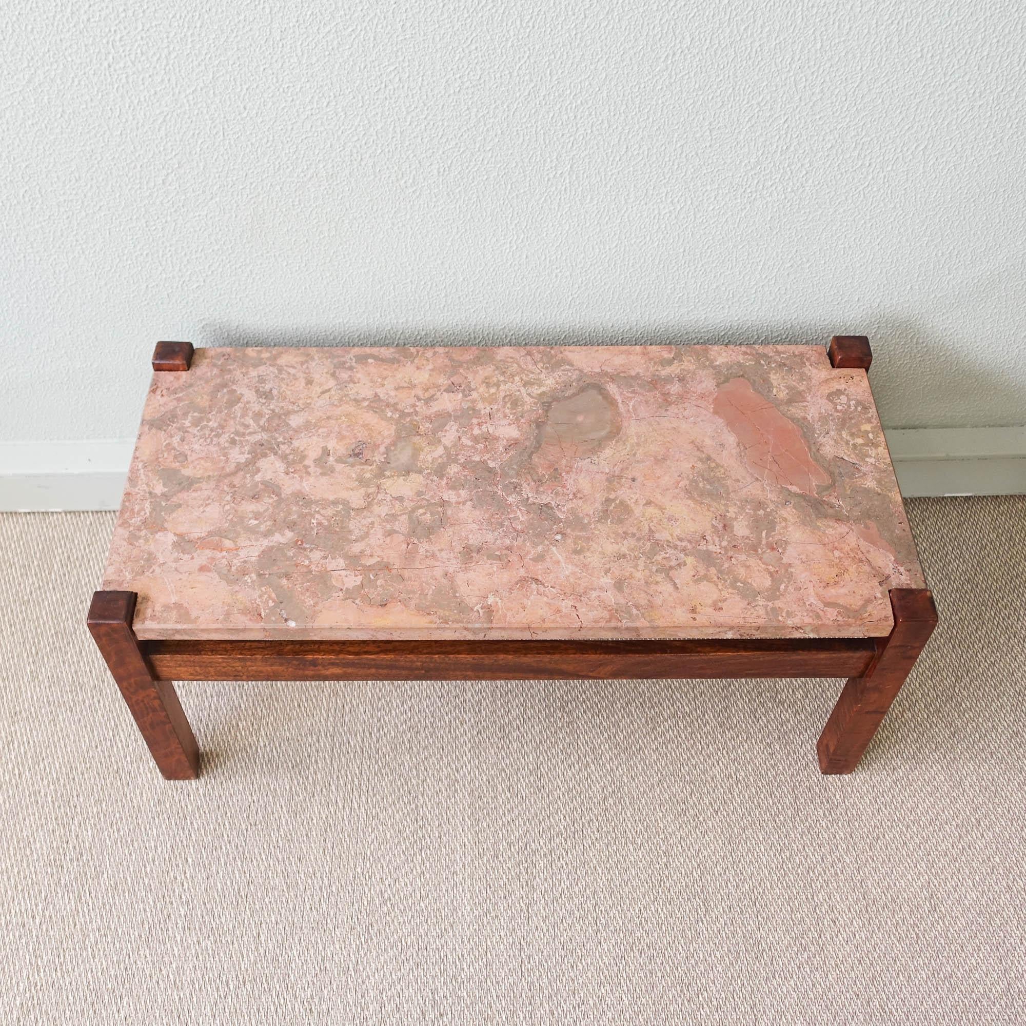 Vintage Portuguese Coffee Table, 1970's 1