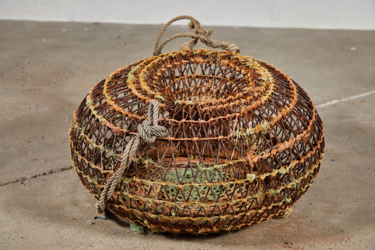 Vintage Portuguese Fishing Baskets For Sale at 1stDibs