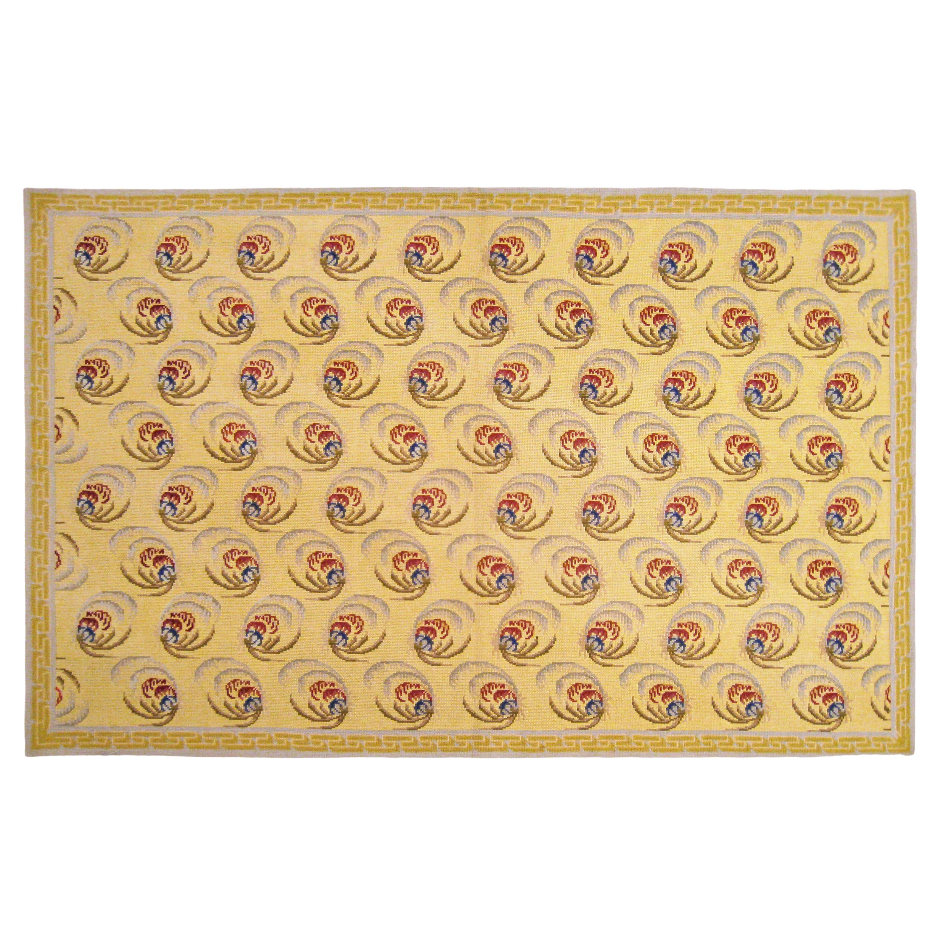 Vintage portugiesische Nadelspitze Teppich, in kleinen Gre, mit sich wiederholenden Design im Angebot