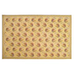 Vintage portugiesische Nadelspitze Teppich, in kleinen Gre, mit sich wiederholenden Design