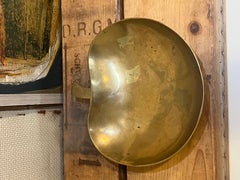 Vintage possibly brass apple shaped Trinket Dish