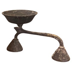 Vintage possibly brass unique style decorative oil Lamp